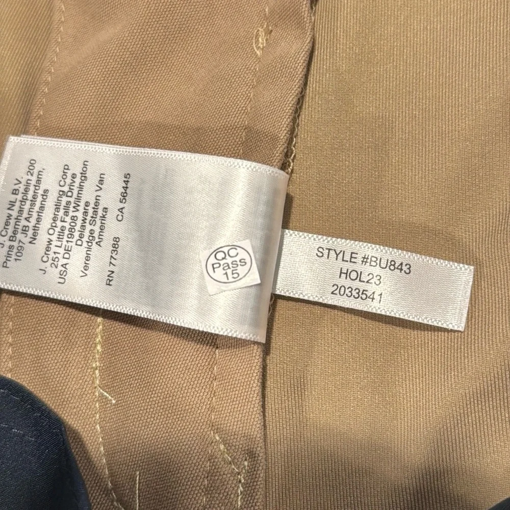J. Crew 484 Slim-Fit Midweight Tech Pant, 36x32